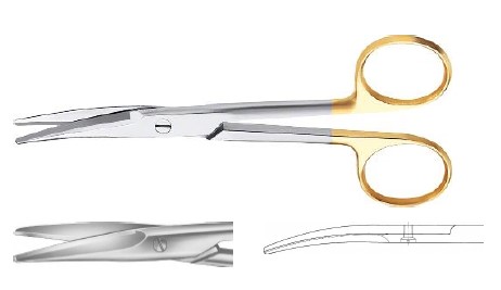 TC МАЙО НОЖИЦІ ВИГНУТІ 140MM